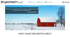 Desktop Screenshot of brysontech.com